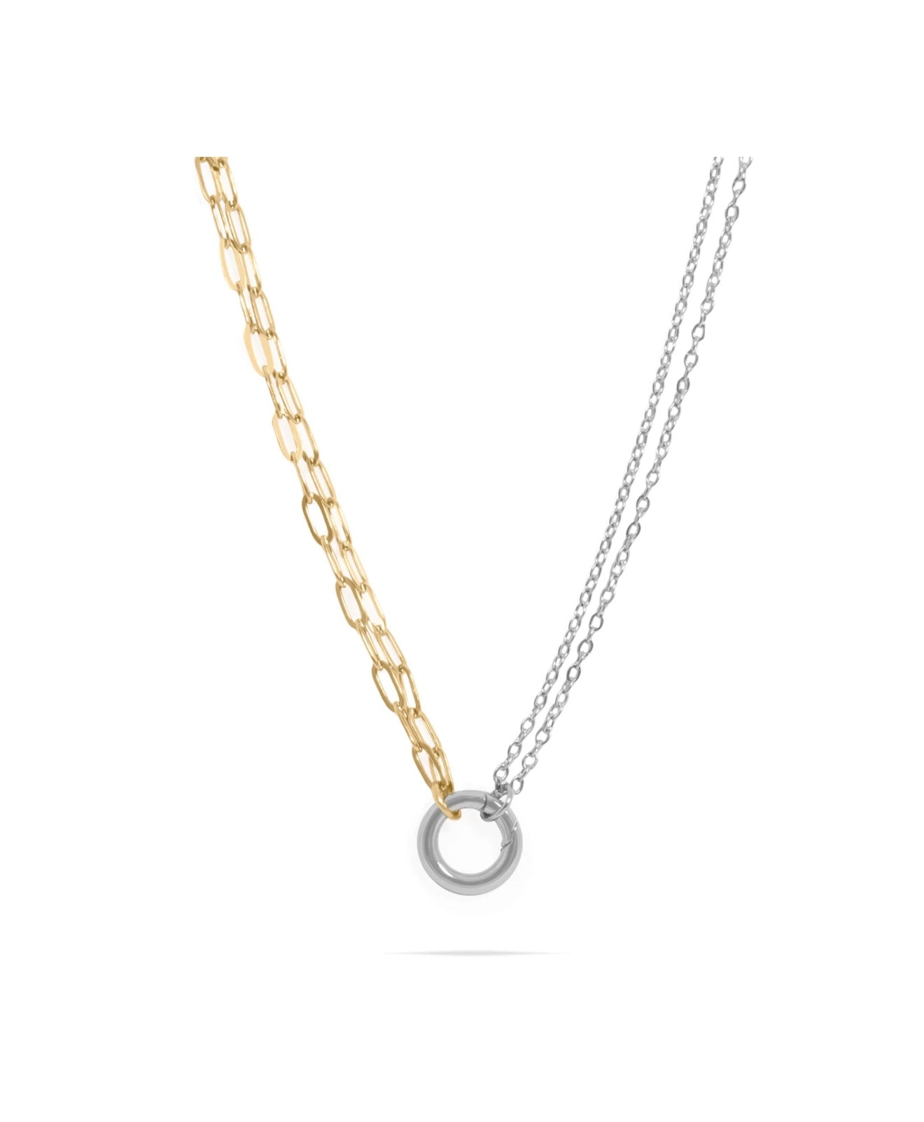 Double Mixed Metal Chain