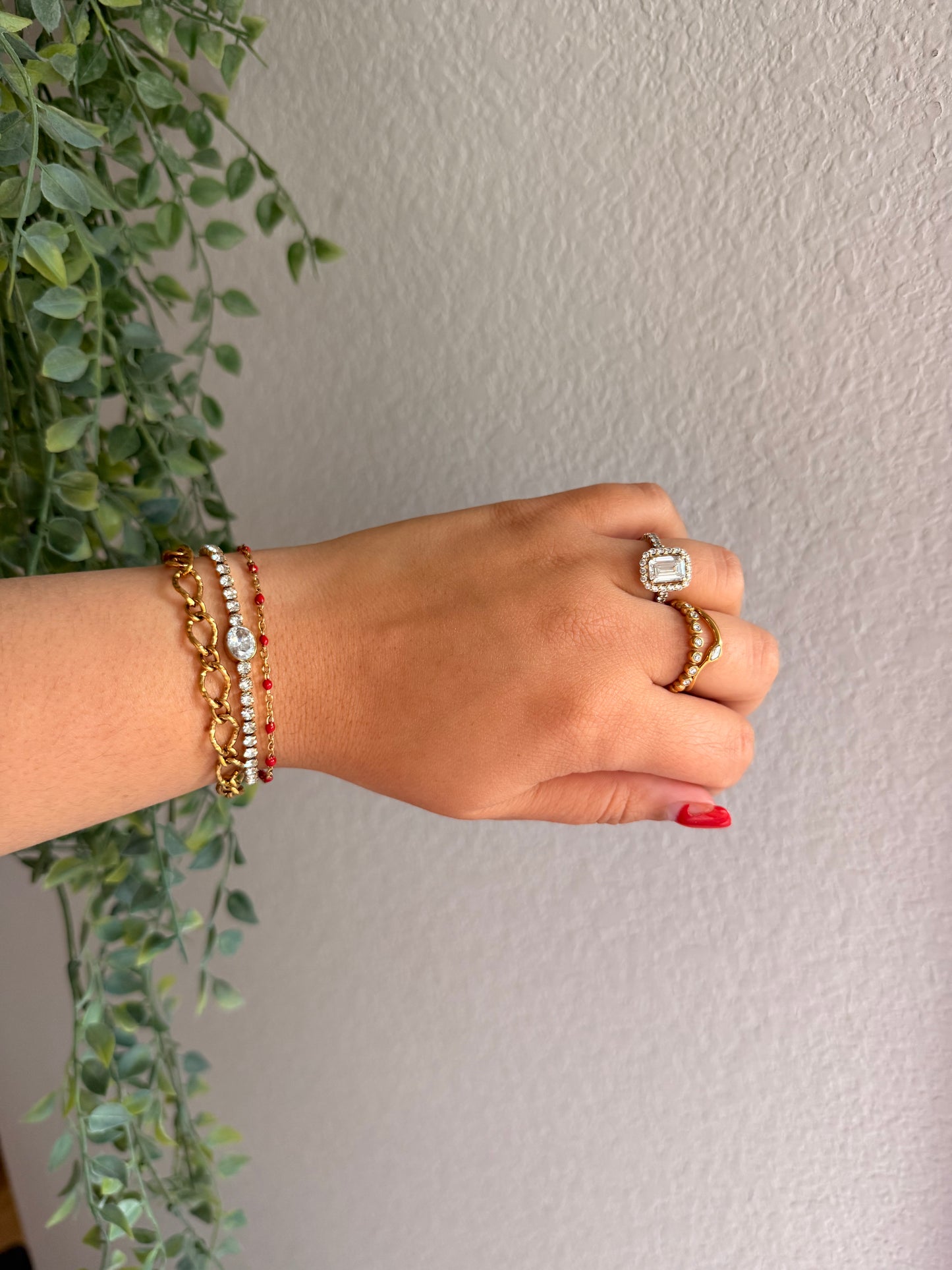 Red Chain Bracelet