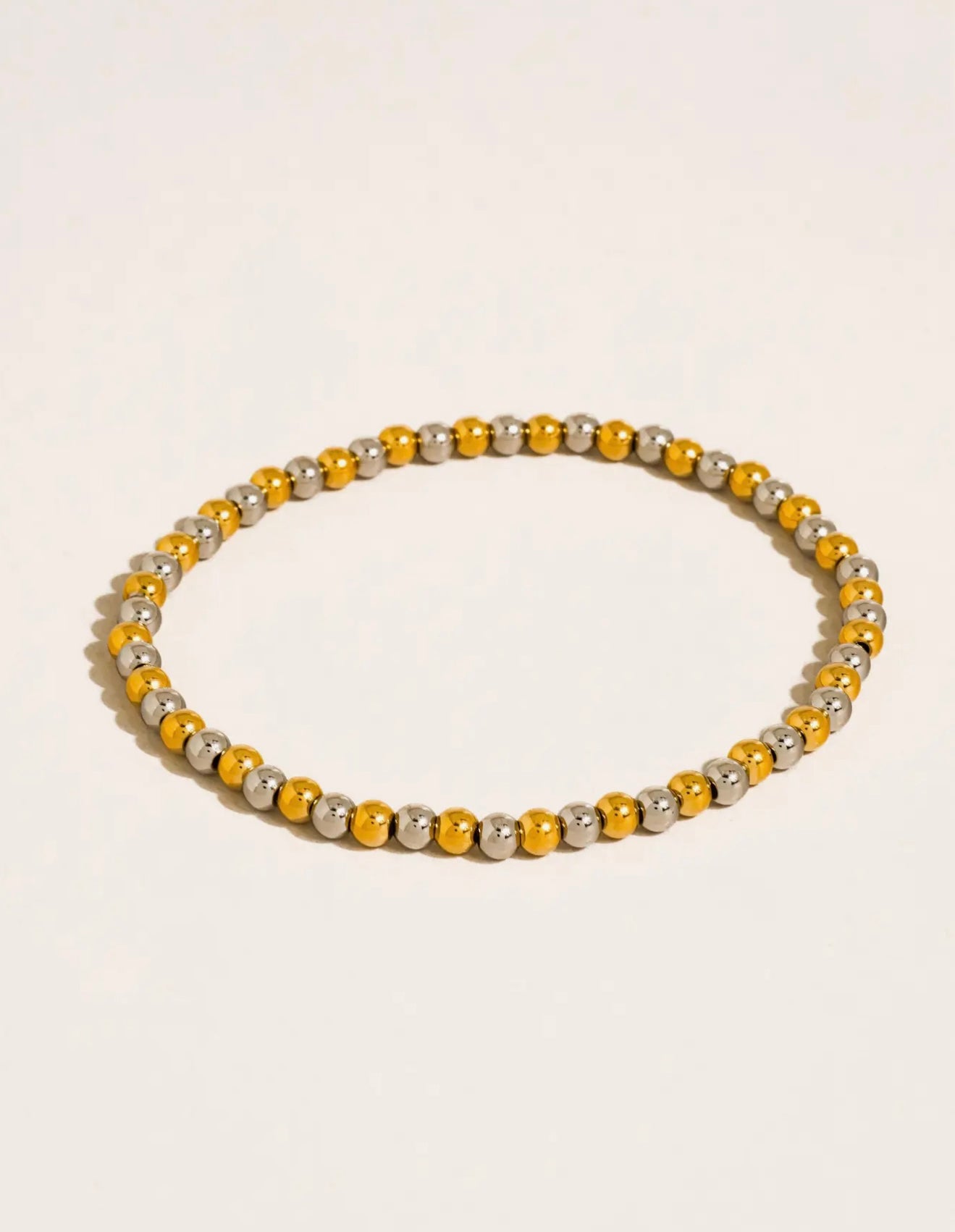Two-Toned Beaded Bracelet