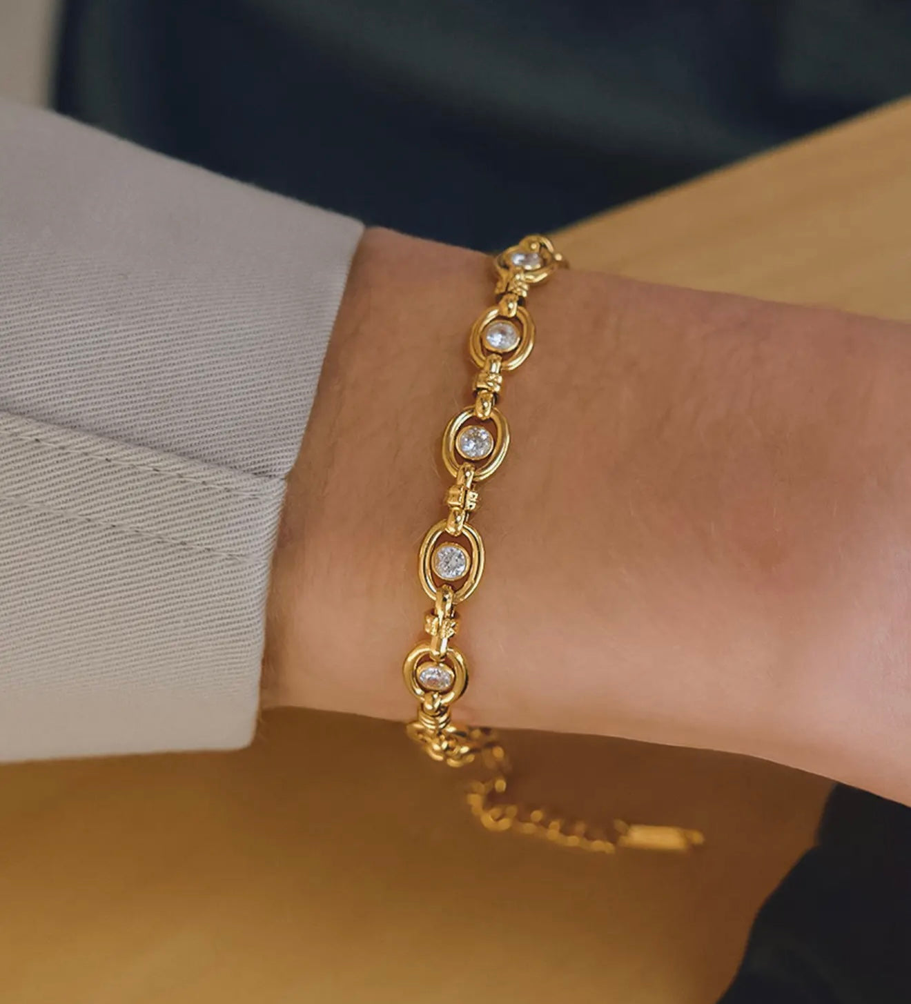 Circle Link Bracelet
