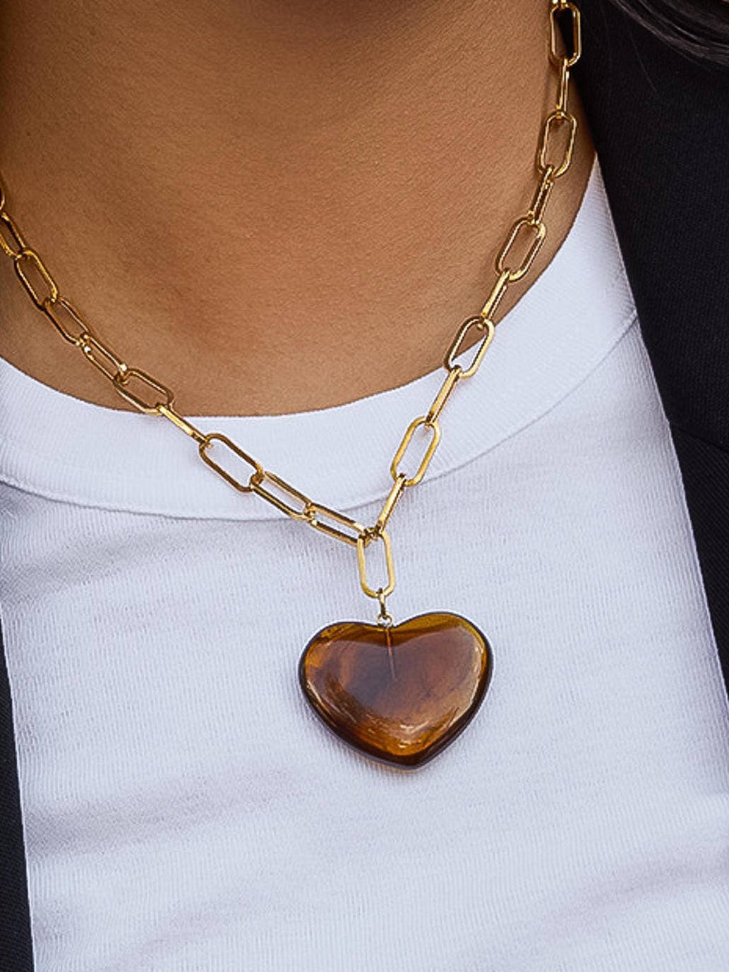 The Heart Chain Necklace
