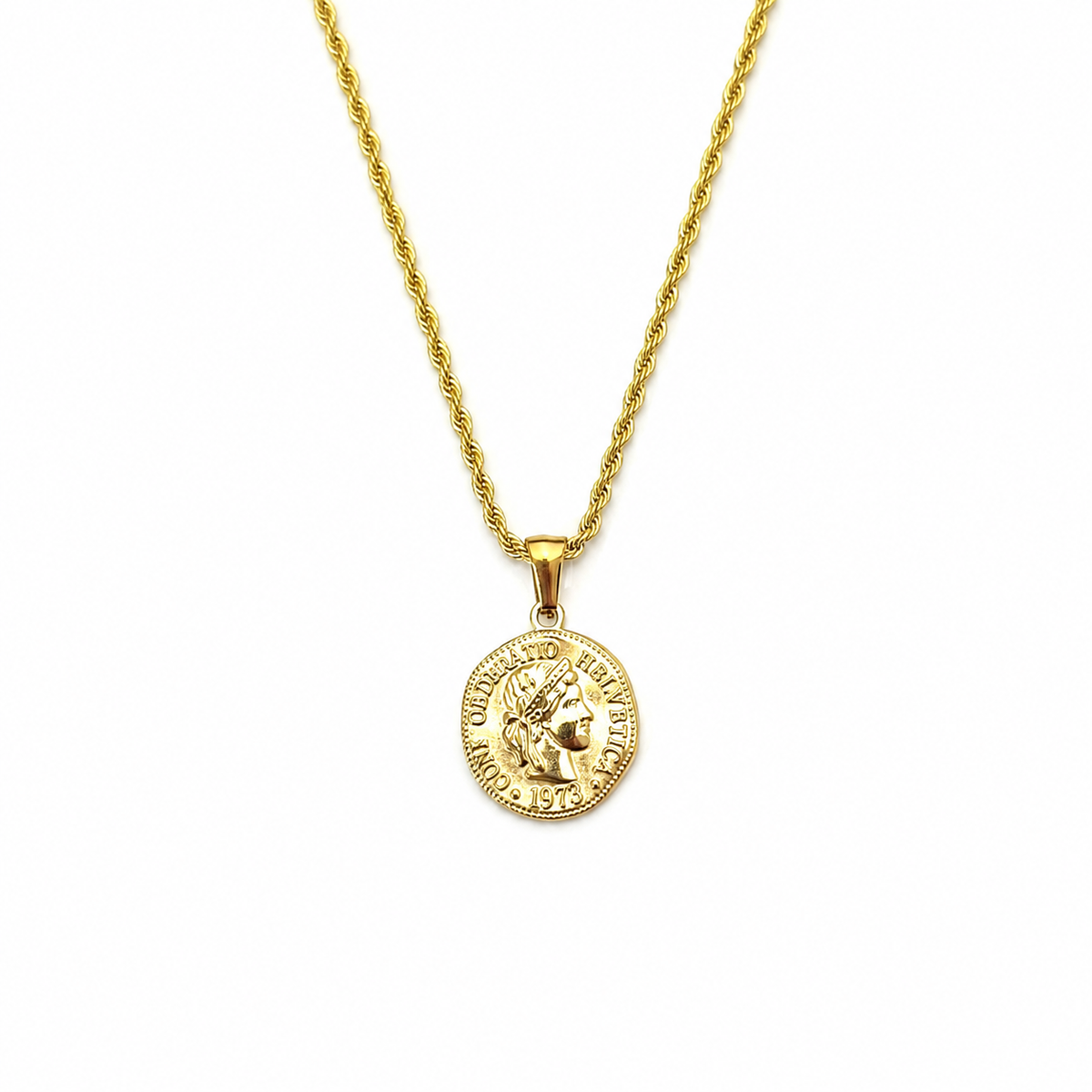 Vintage Coin Necklace