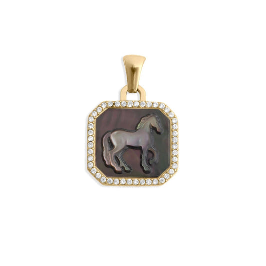 Black Horse Pendant