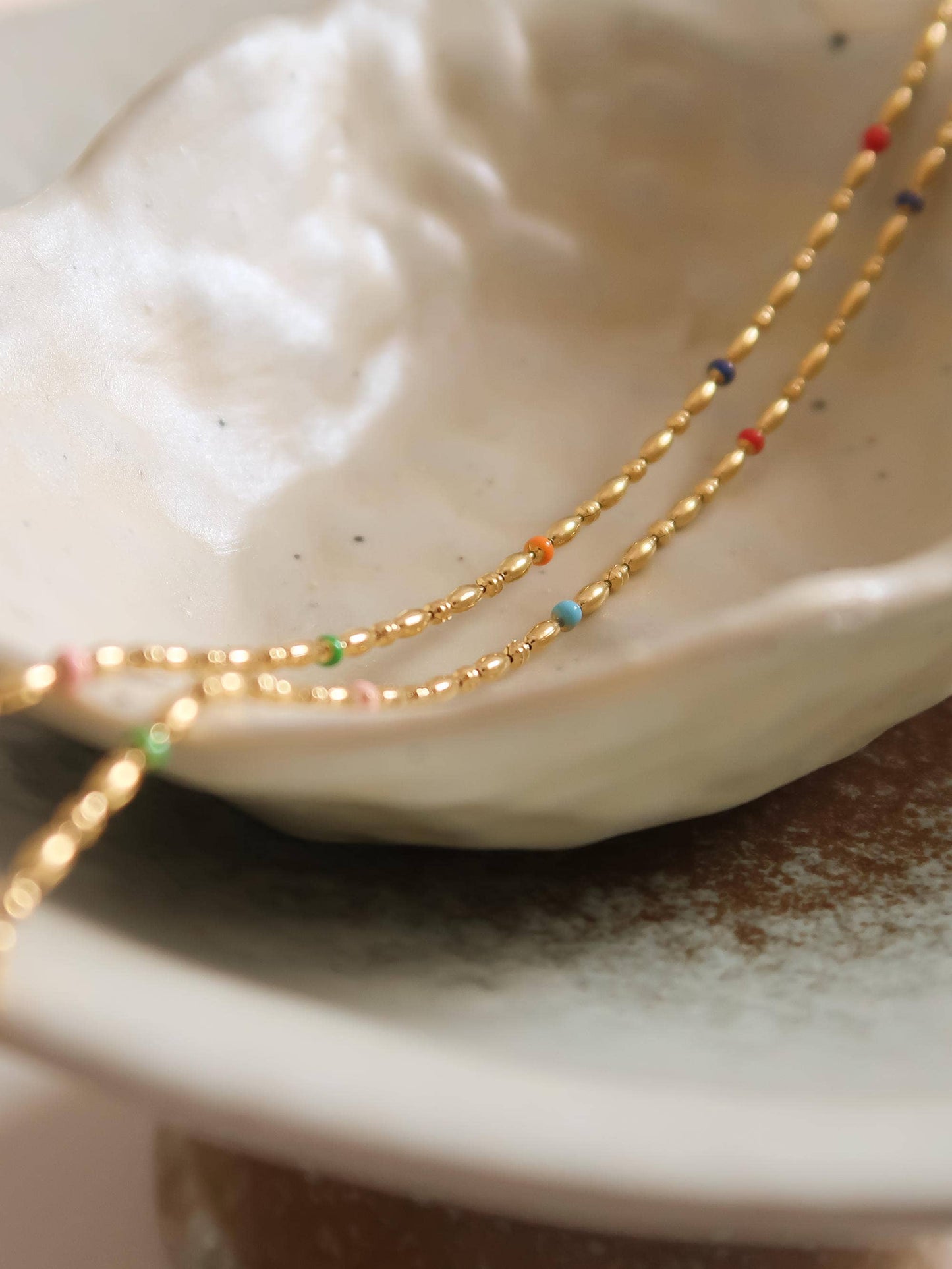 Color Beaded Necklace
