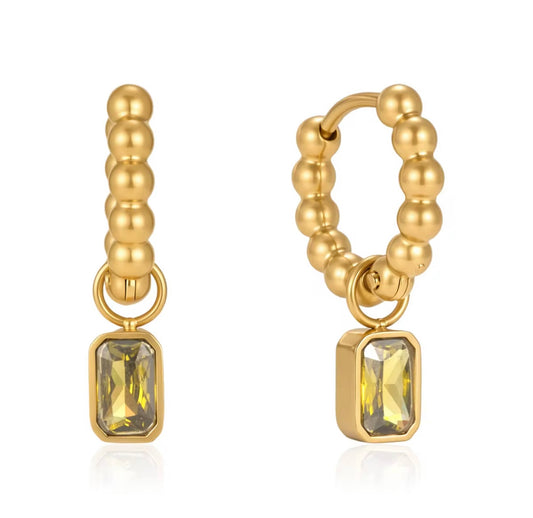 The Emmy Earring- Mini Huggies