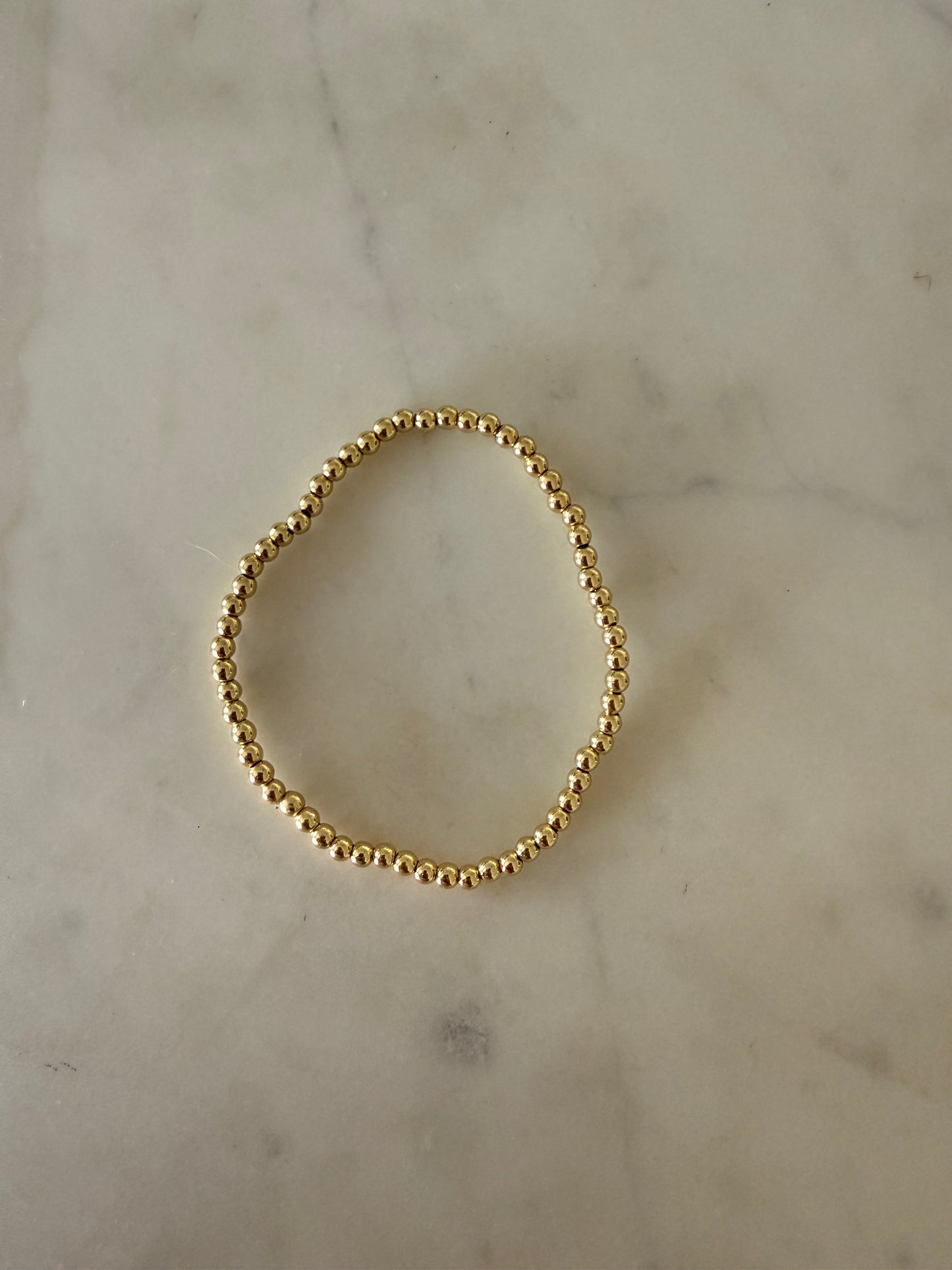 Gold Beaded Bracelet