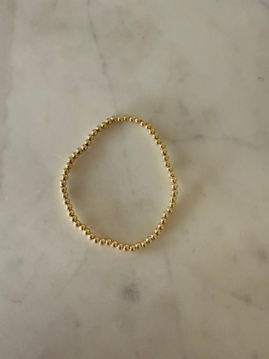 Gold Beaded Bracelet