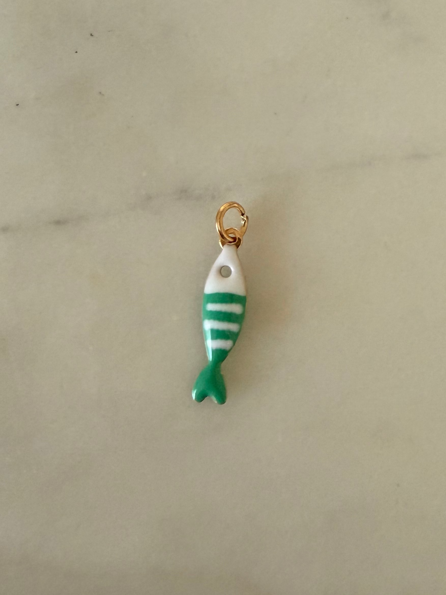 Green Fish Charm