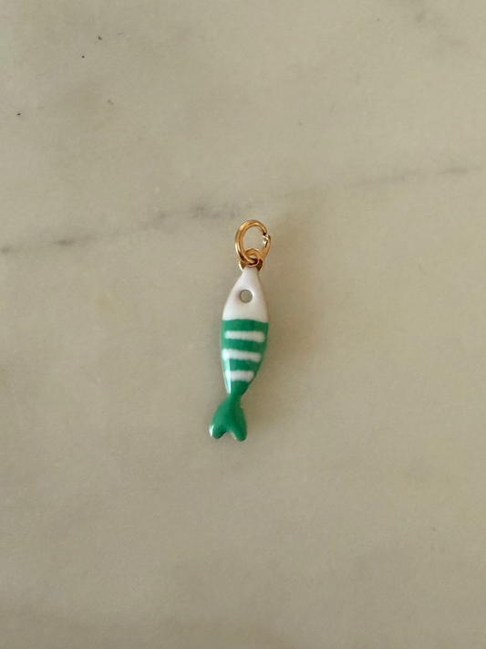 Green Fish Charm
