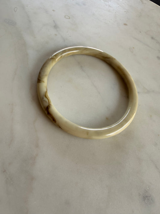 Small Beige Bangle