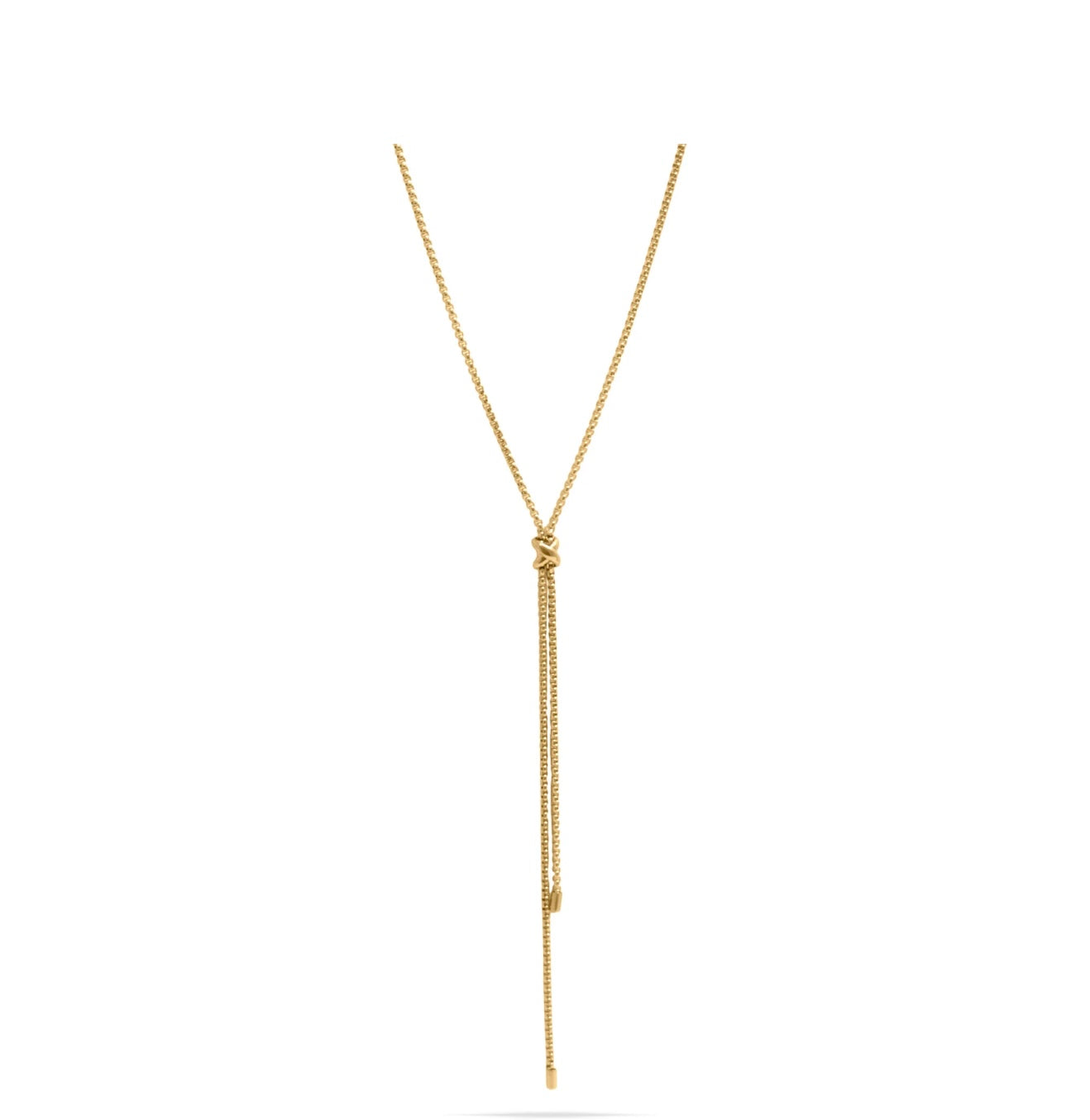 Chain Lariat Necklace