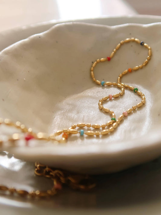 Color Beaded Necklace